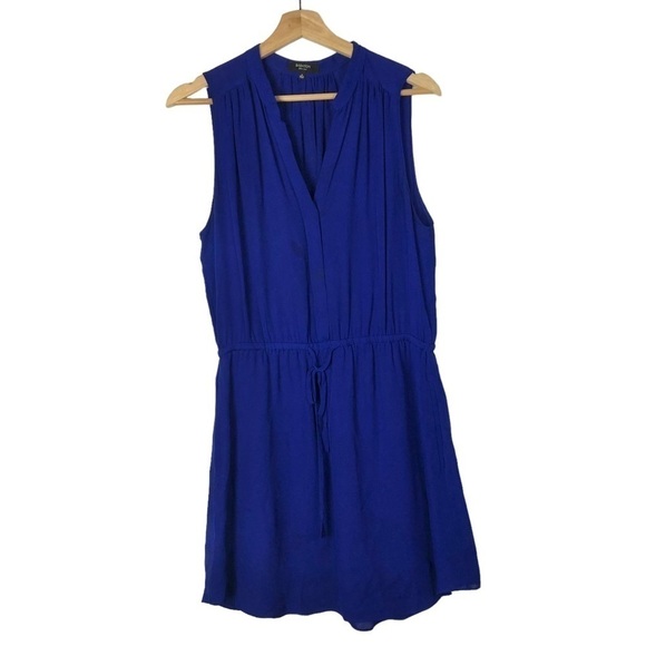 Artizia Babaton Benedict Cobalt Blue Silk Mini Dress M - Picture 1 of 4